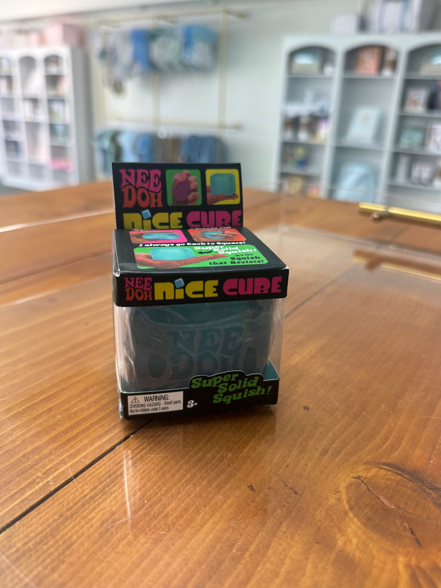 Nice Cube Squishy - Turquoise