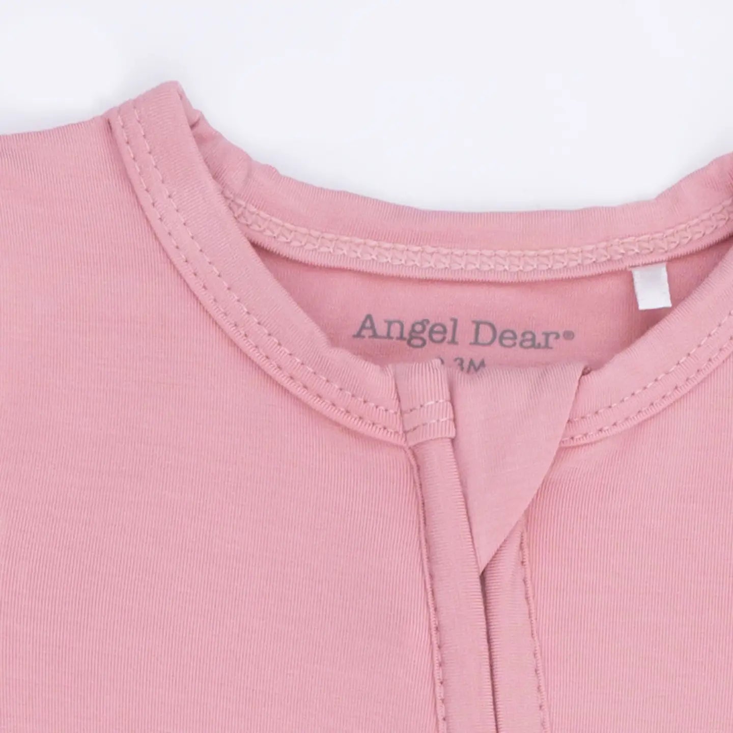 Solid Rose - Zipper Footie