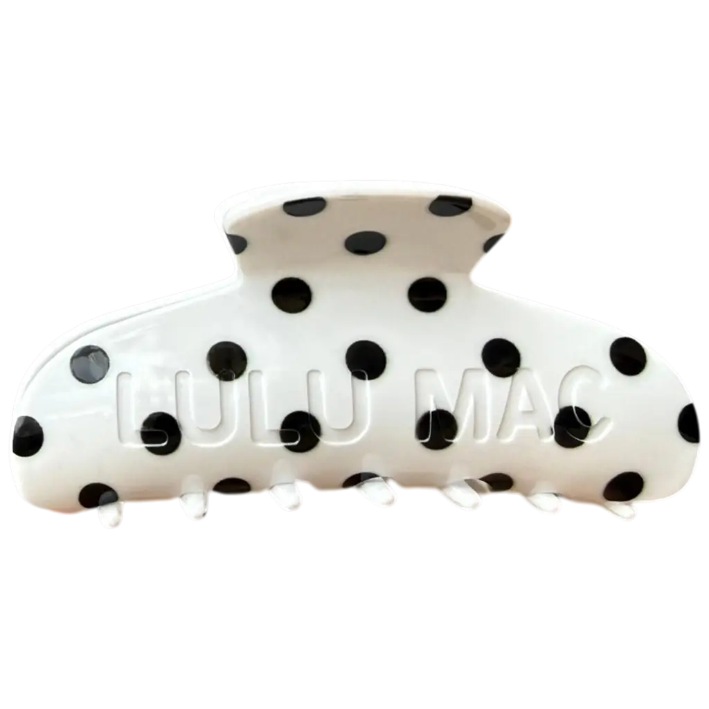 Lulu Mac Polka Dot Hair Clip