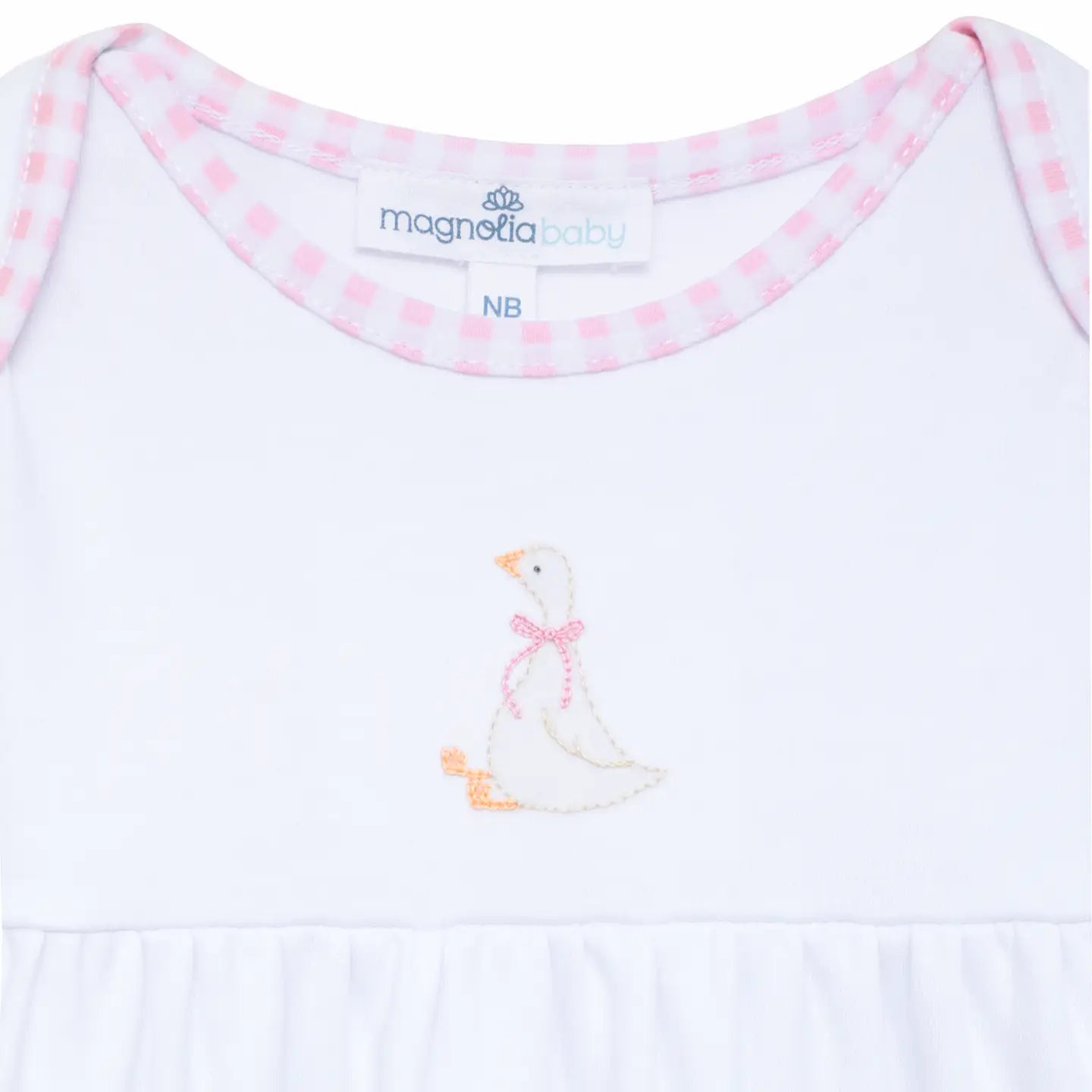 SILLY GOOSE GATHERED GOWN- PINK