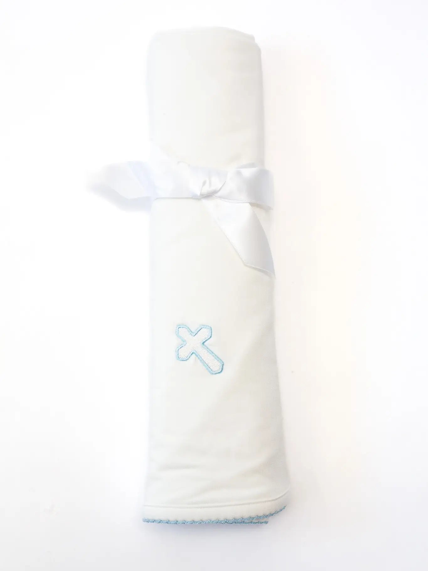 BLUE CROSS- EMBROIDERED BLANKET