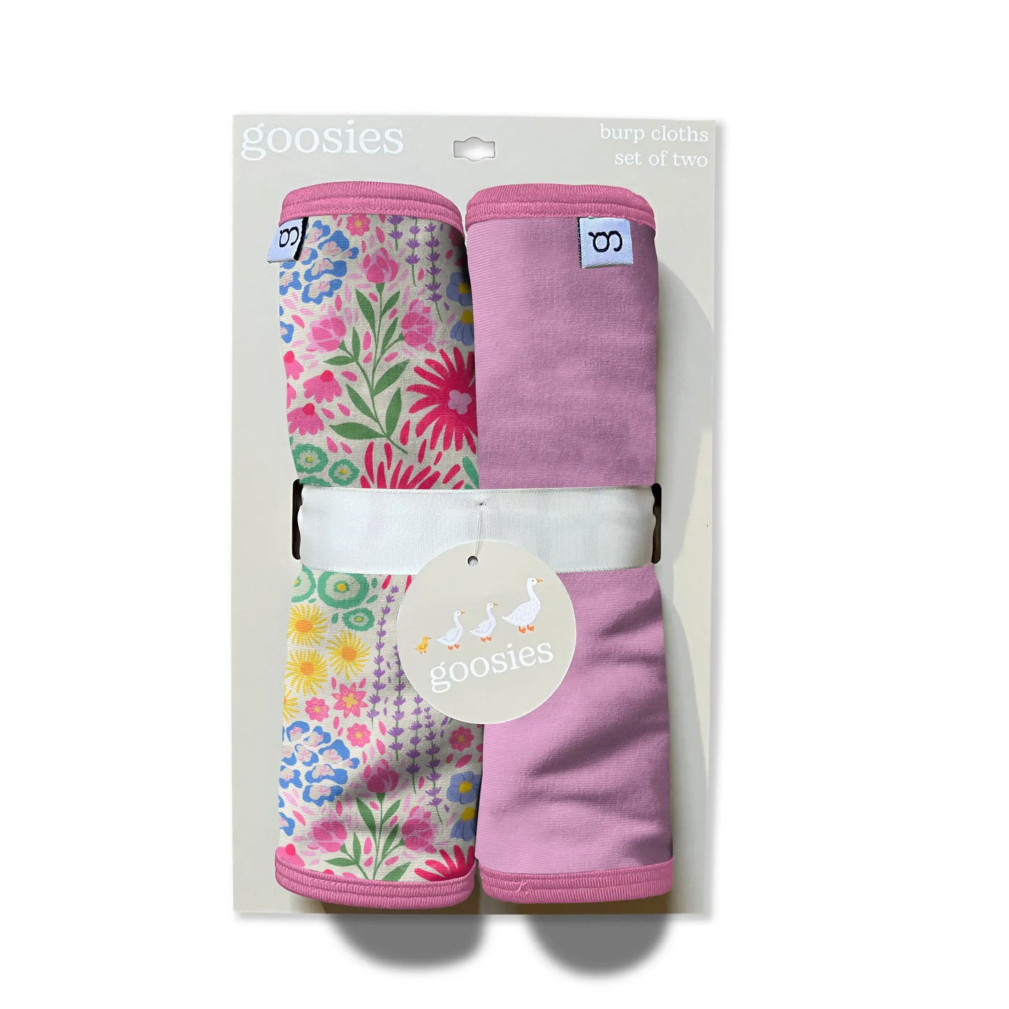 FLOWER FIELDS- BURP CLOTH SET