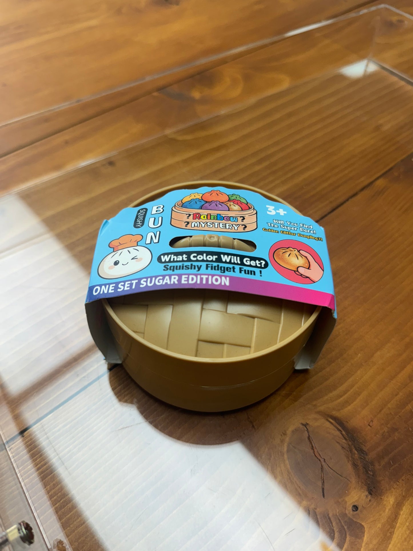 Rainbow Mystery Squishy Bun