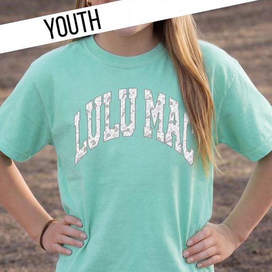 YOUTH LULU MAC TEE- CAMO
