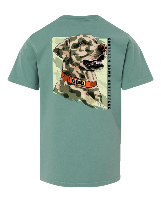 DOG CAMO YOUTH TEE