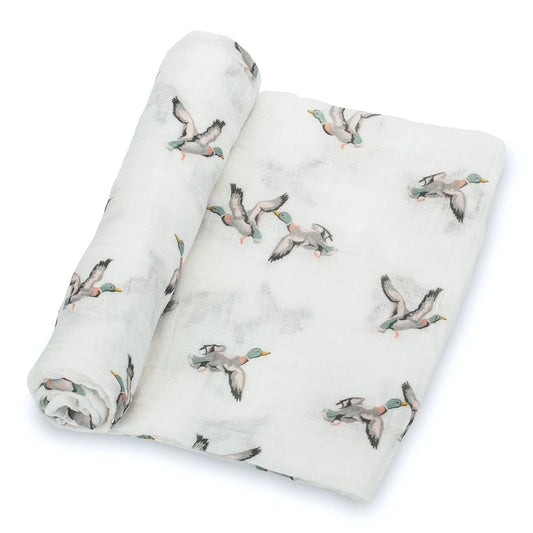 Mallard Duck Swaddle Blanket