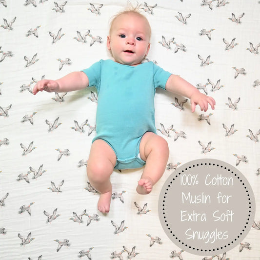 Mallard Duck Swaddle Blanket