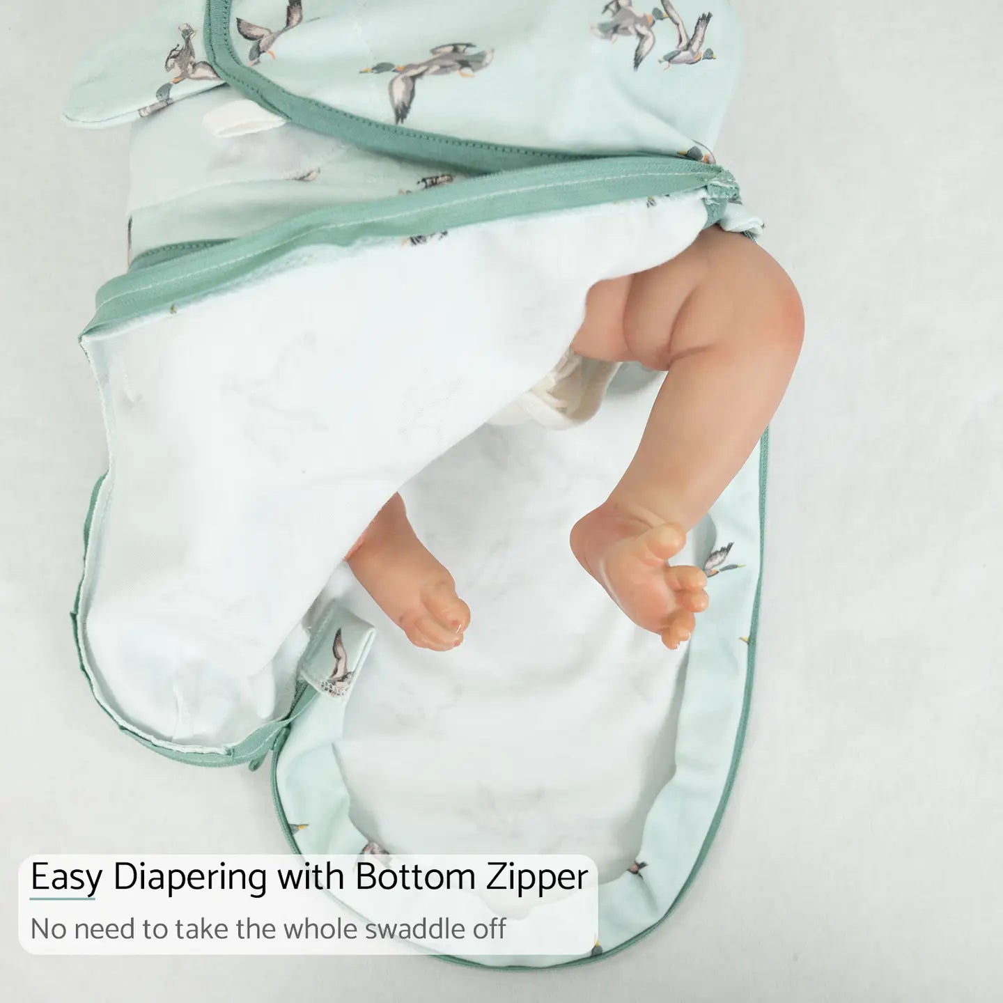 Mallard Duck Velcro Swaddle