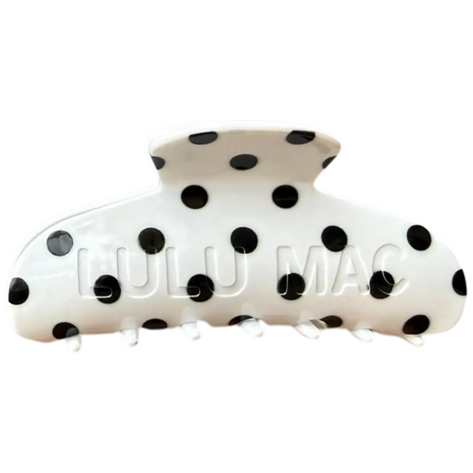 Lulu Mac Polka Dot Hair Clip