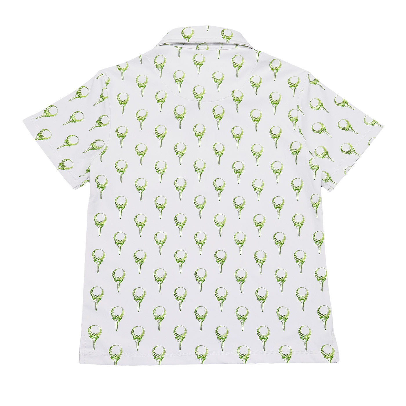 INSHORE BOYS PERFORMANCE SS POLO- WHITE GOLF