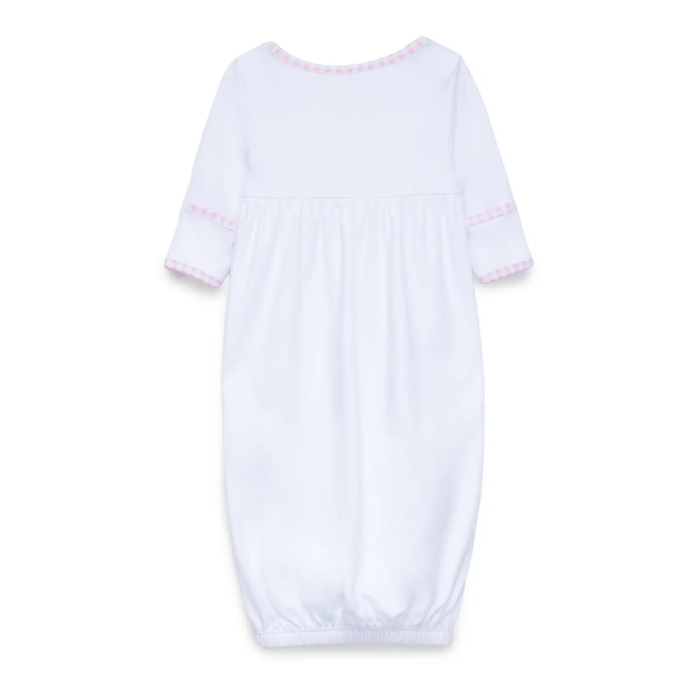 SILLY GOOSE GATHERED GOWN- PINK