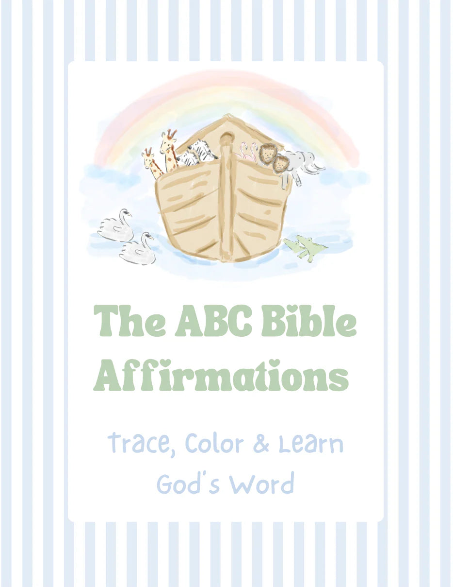 THE ABC BIBLE AFFIRMATIONS- BLUE