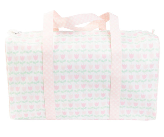 THE DUFFLE BAG IN TULIPS