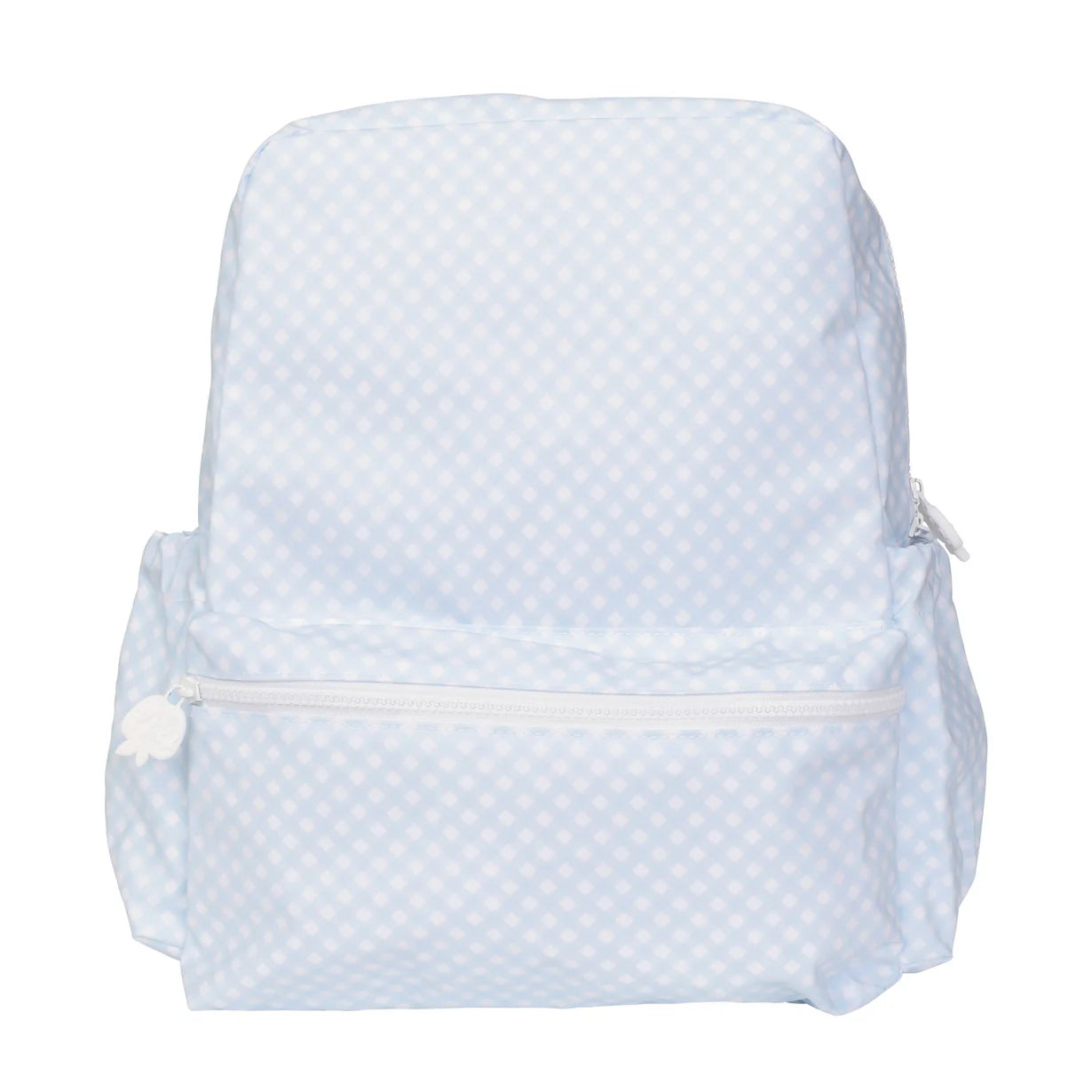 THE LARGE BACKPACK IN BLUE GINGHAM