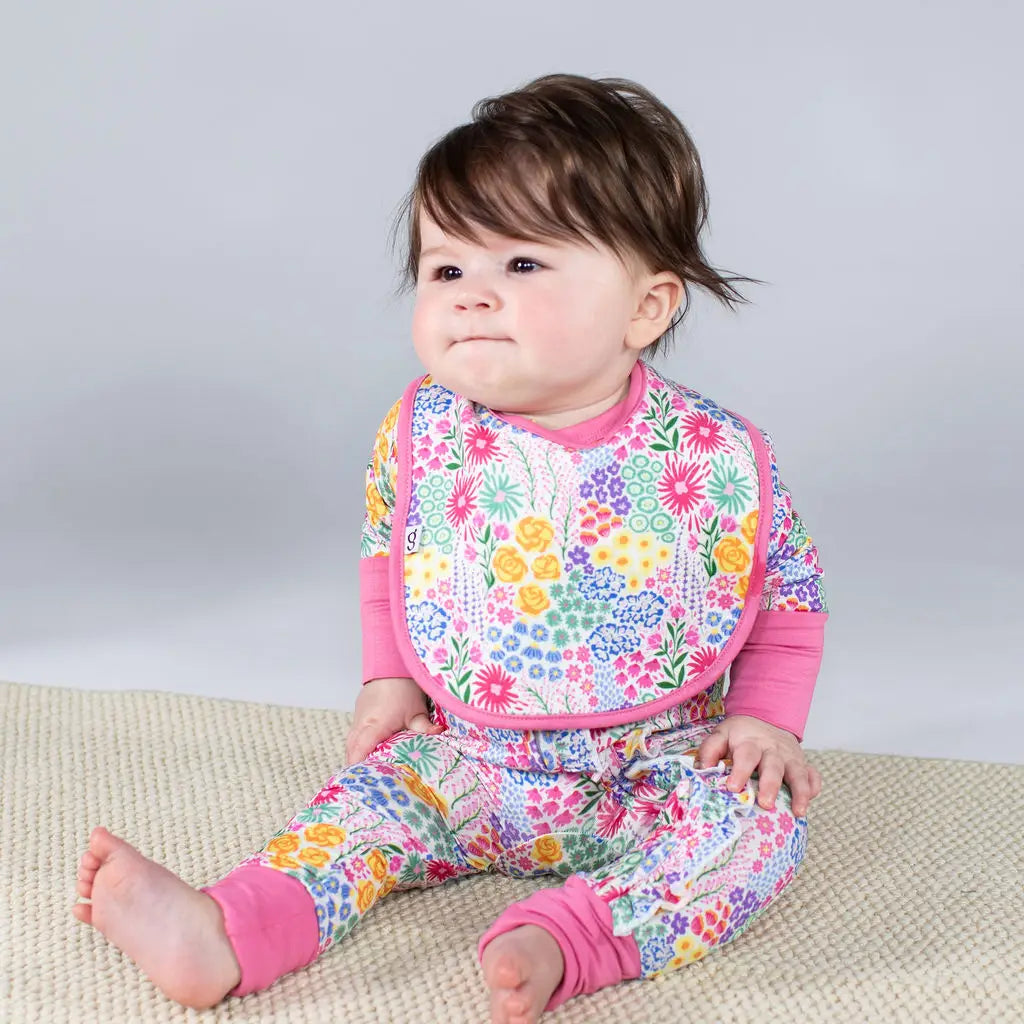 FLOWER FIELDS- BIB SET
