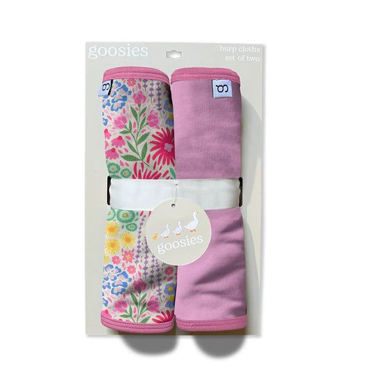 FLOWER FIELDS- BURP CLOTH SET